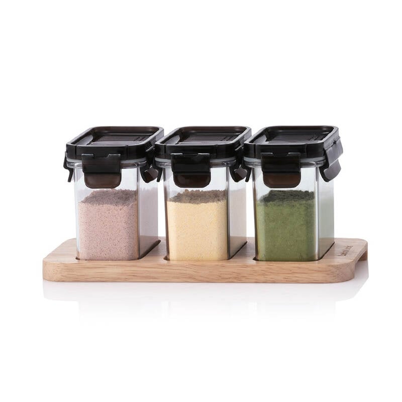 HTE570S3 HỘP ĐỰNG GIA VỊ 180ML 3 BRW 8, , large image number null